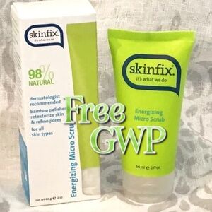 🛍️ FREE w/$30 - Skinfix Skin Fix Energizing Micro Face Scrub Skincare Sealed